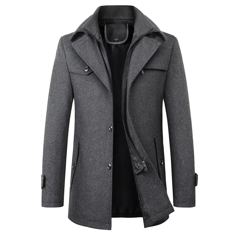 Carson | Men's Mid-Length Pea Coat