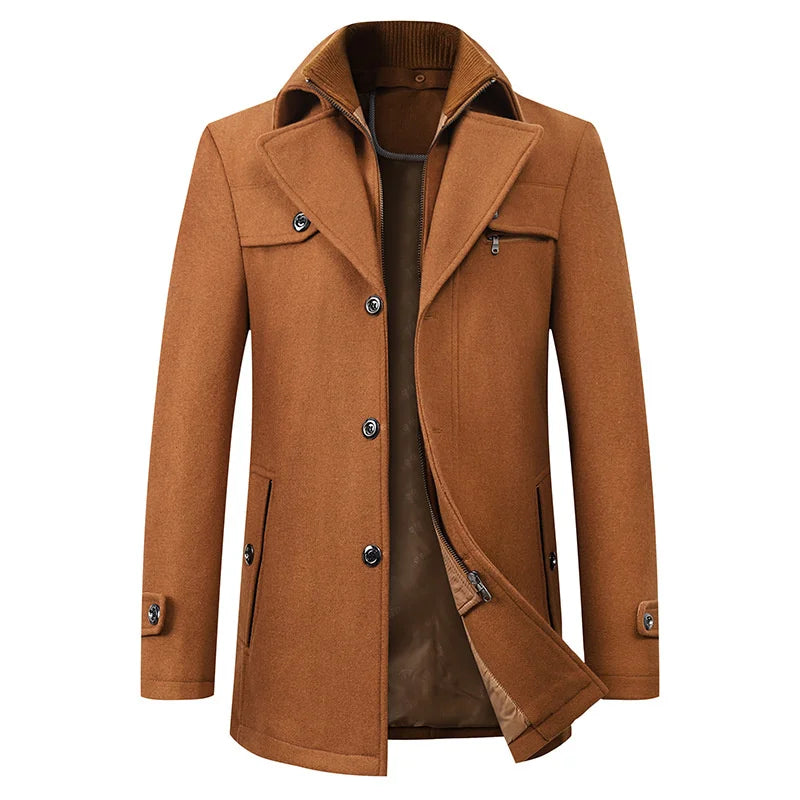 Carson | Men's Mid-Length Pea Coat