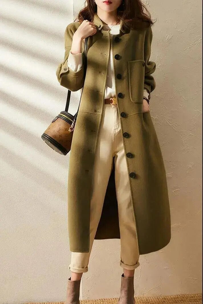 Christel® | Elegant long winter coat