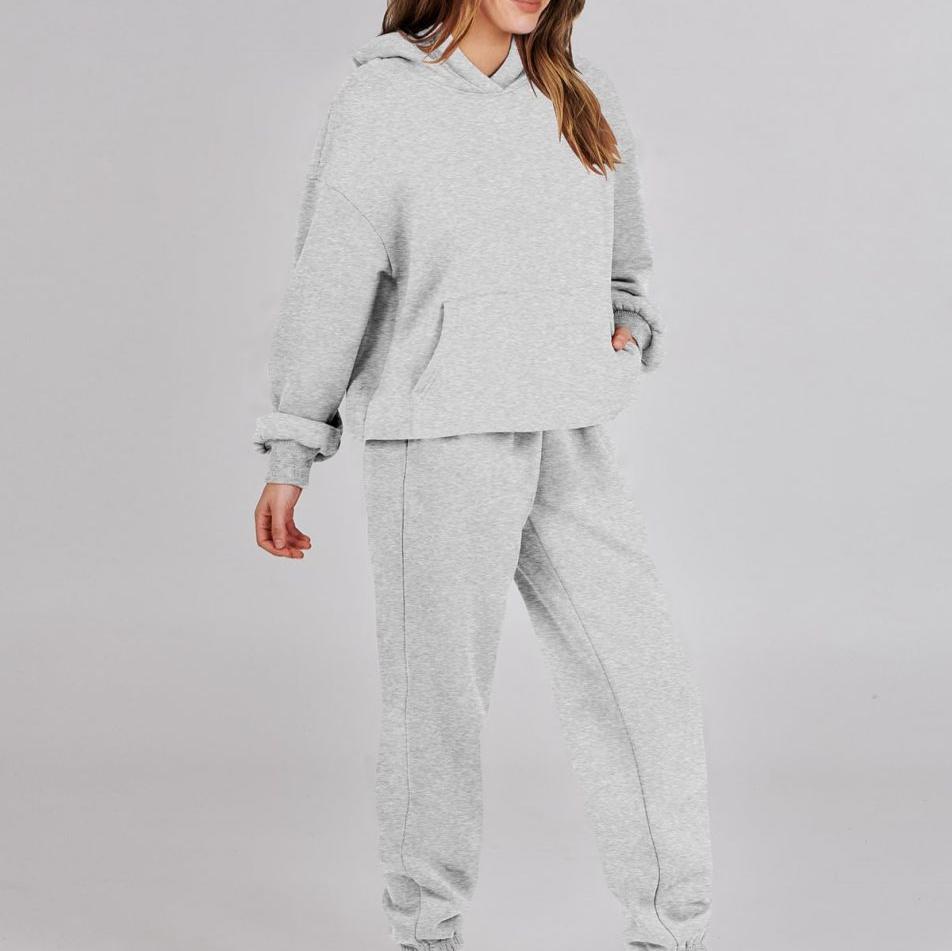 Barbara® | Vibrant fall hoodie and sweatpants set for women