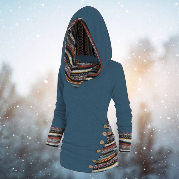 Azucena | Tribal Pattern Hoodie