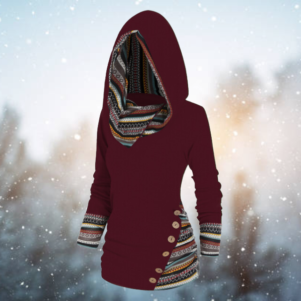 Azucena | Tribal Pattern Hoodie