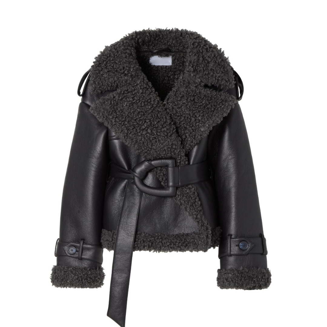 Pamela | Women's Oversized Shearling Jacket