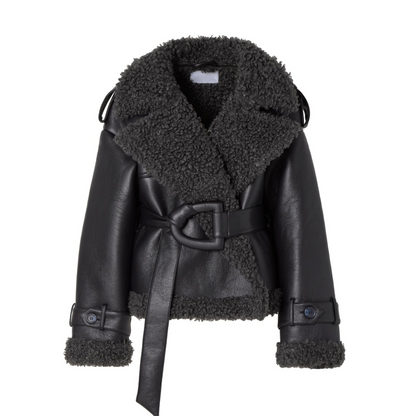 Pamela | Women's Oversized Shearling Jacket