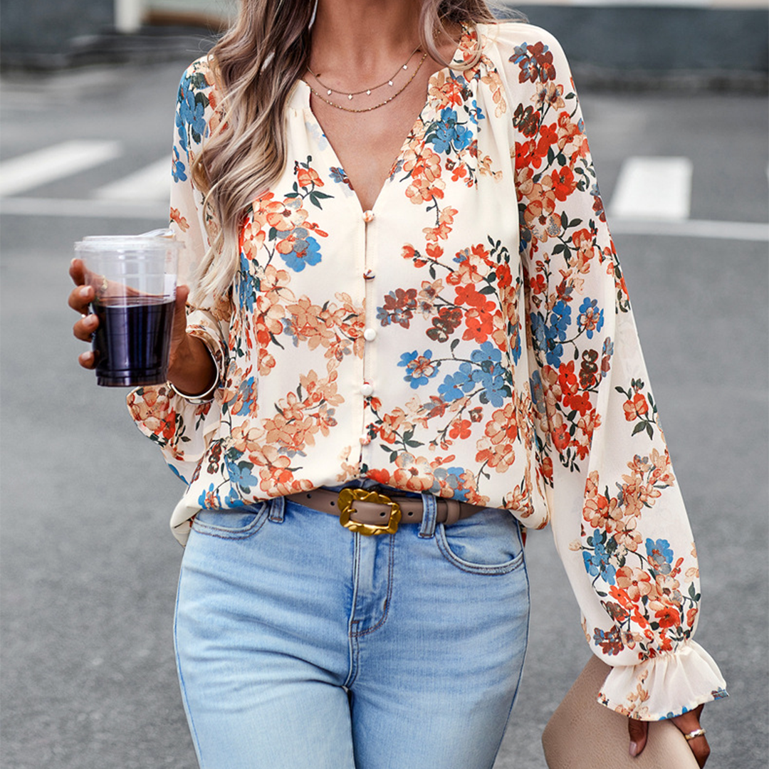 Breah® | Women'S Blouse With Floral Print