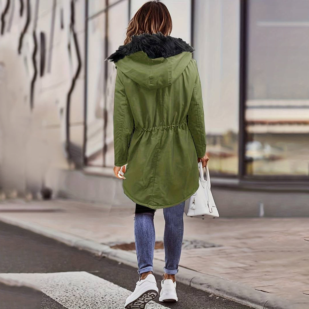 Elena® | Stylish women's winter coat with hood