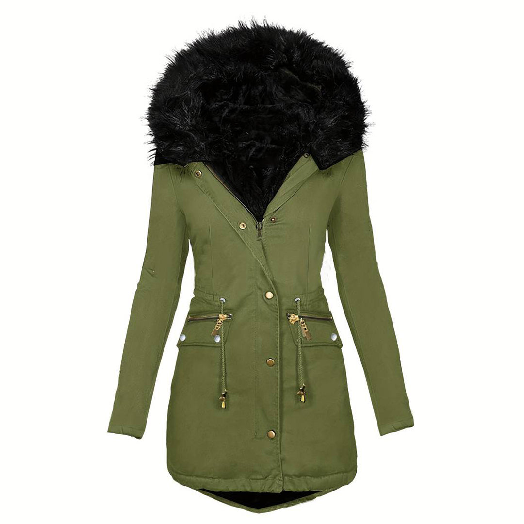 Elena® | Stylish women's winter coat with hood