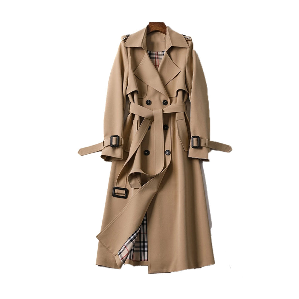 Rosie | Women's Long Double-Breasted Coat