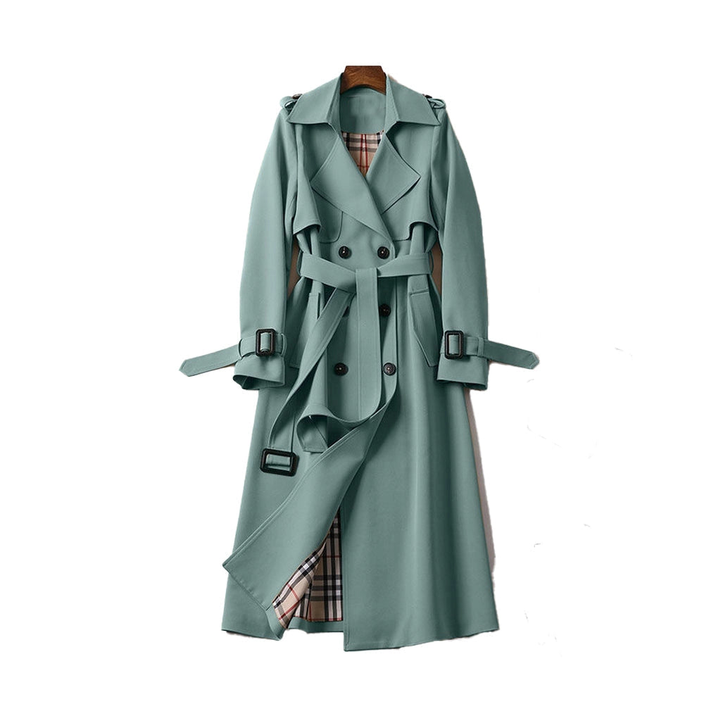 Rosie | Women's Long Double-Breasted Coat