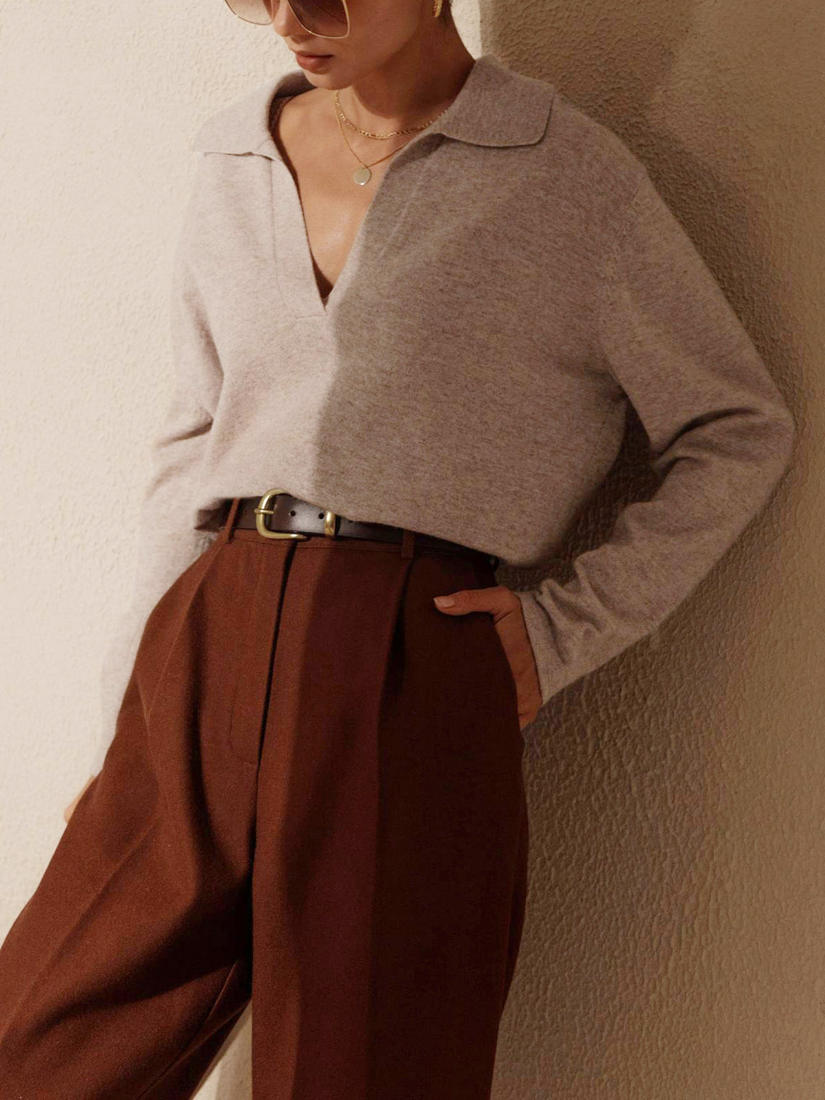 Brisa® | Casual sweater with collar
