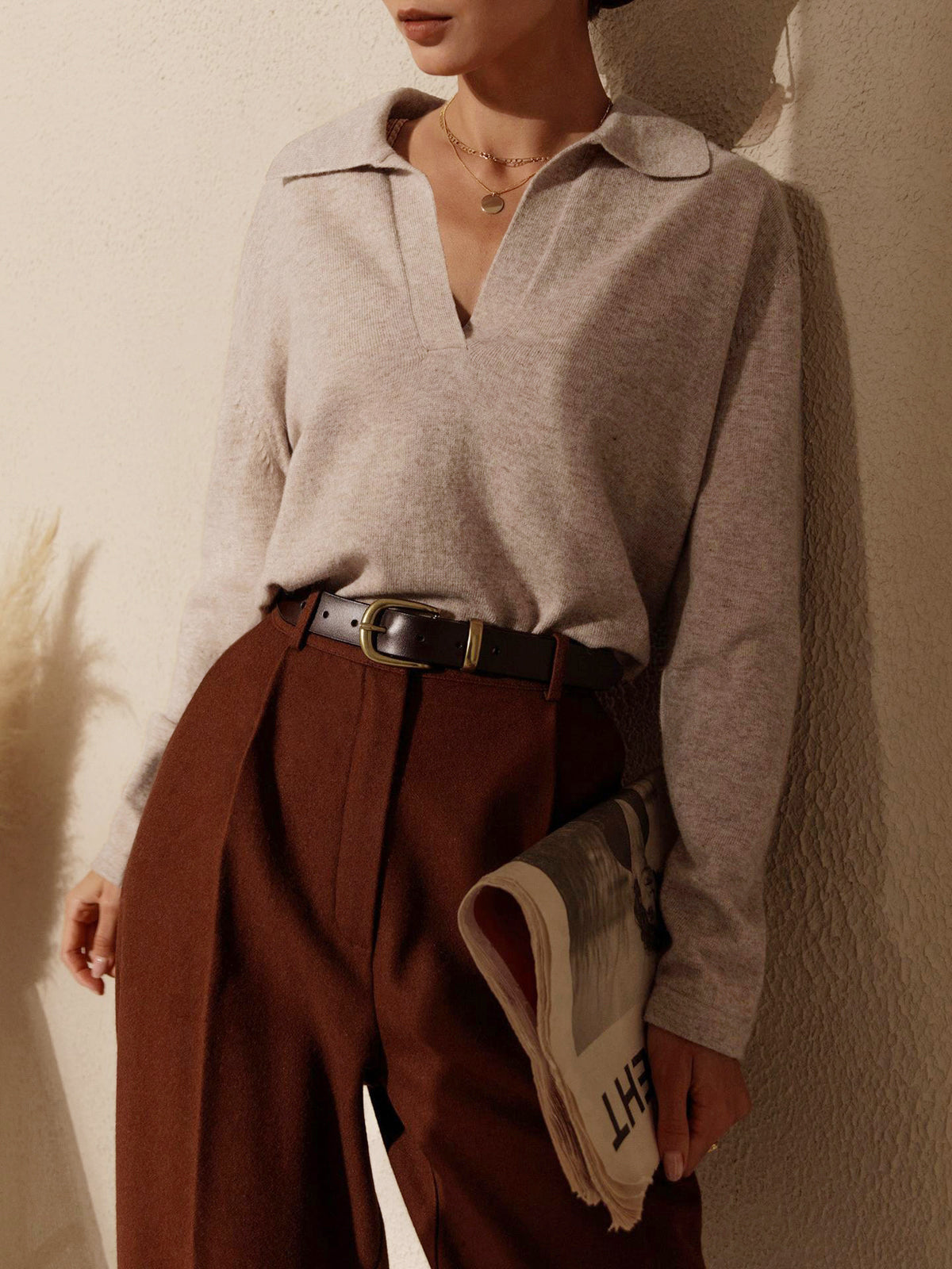Brisa® | Casual sweater with collar