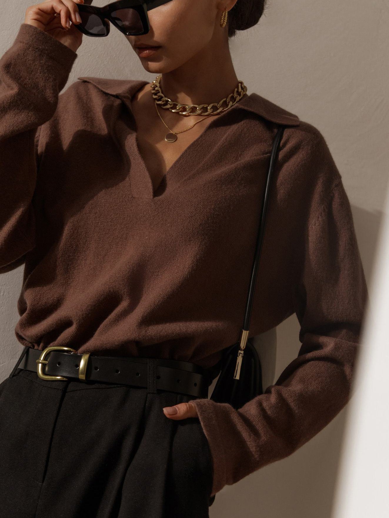 Brisa® | Casual sweater with collar