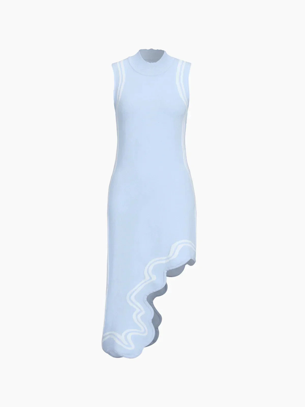Dulce® | Asymmetrical Knit Dress