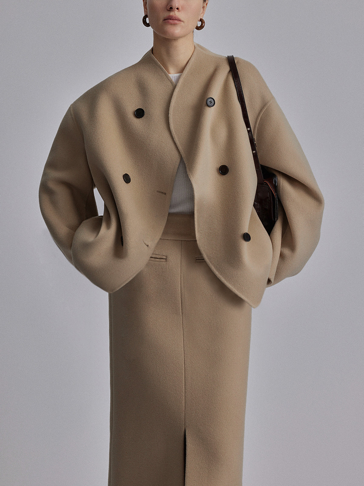 Charlene | Women's Double Breasted Pea Coat