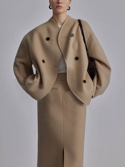 Charlene | Women's Double Breasted Pea Coat