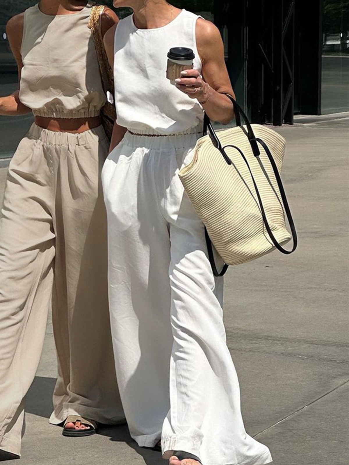 Armelle® | Minimalist Pants Suit Set