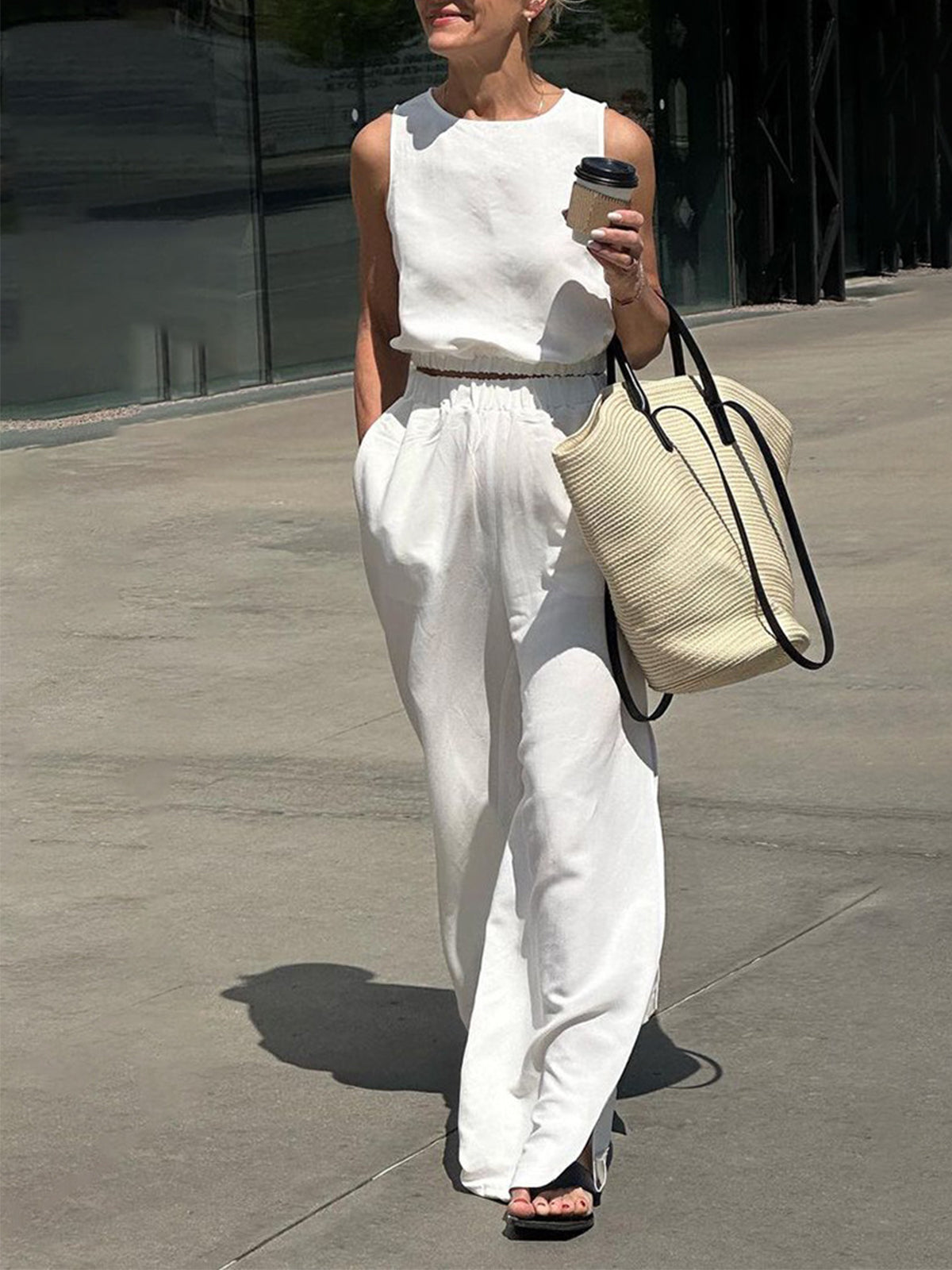 Armelle® | Minimalist Pants Suit Set