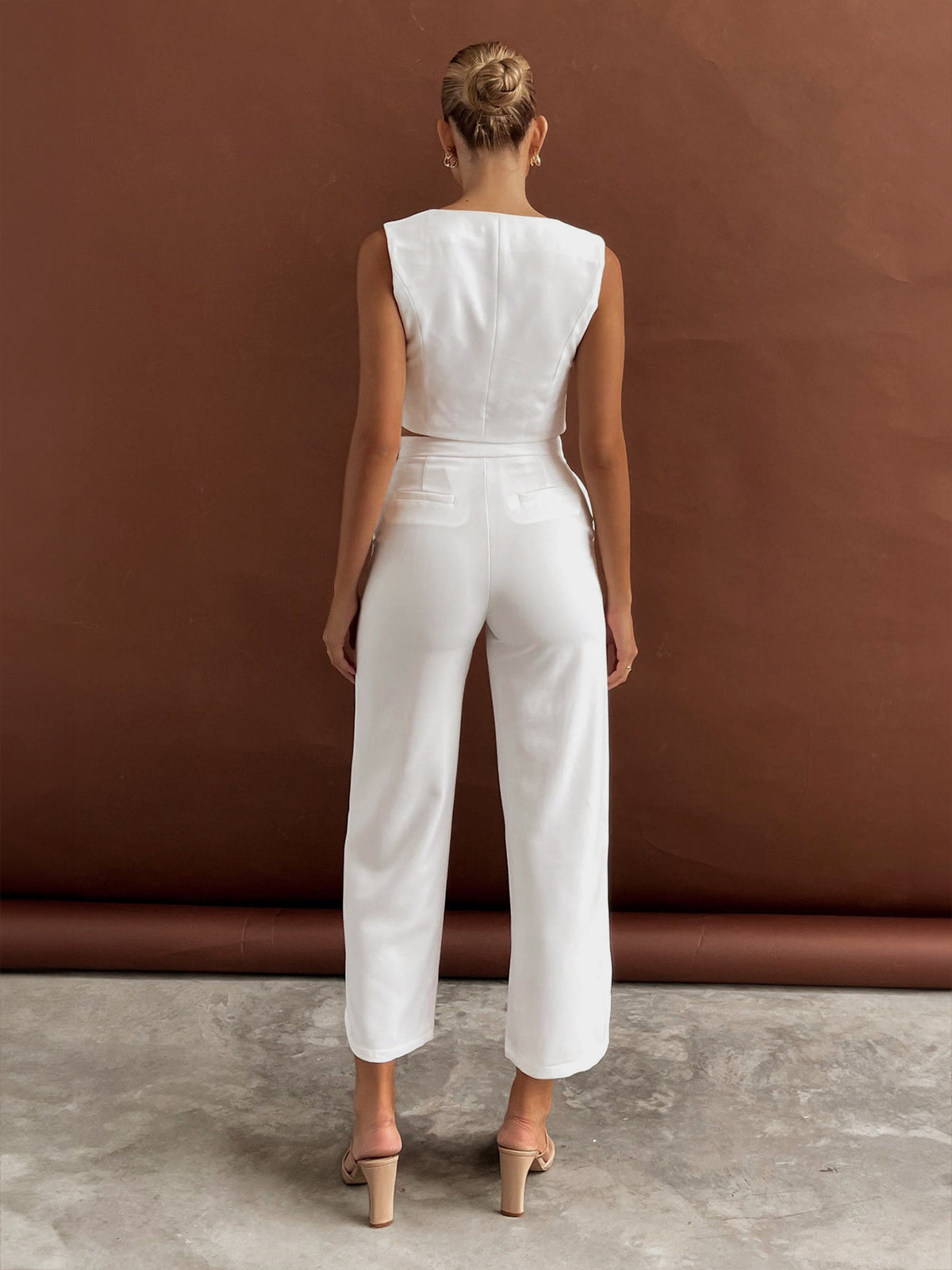 Arnica® | Elegant Trouser Set With An Asymmetrical Cut
