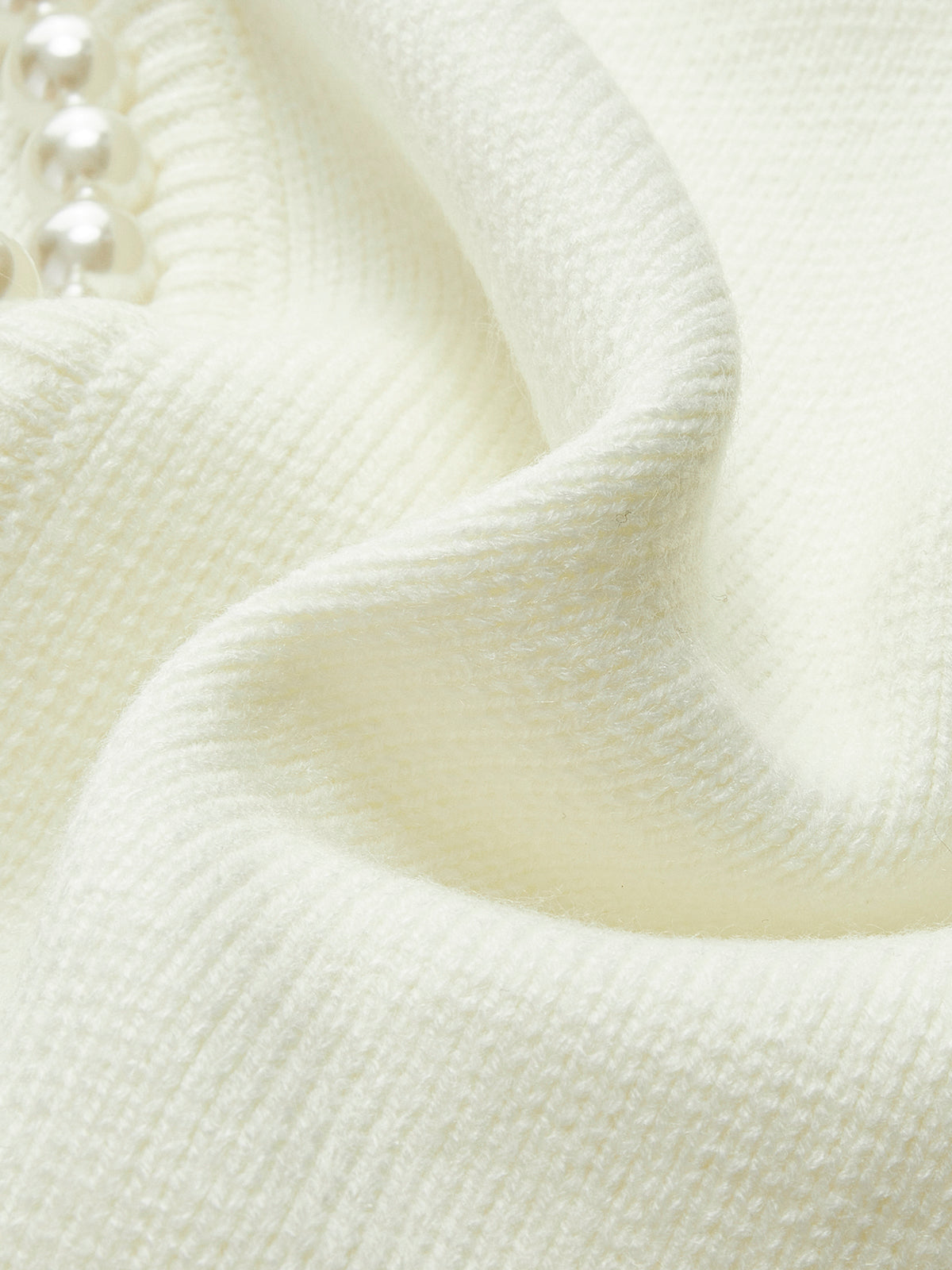 Belén® | Beaded cardigan with ripped hem