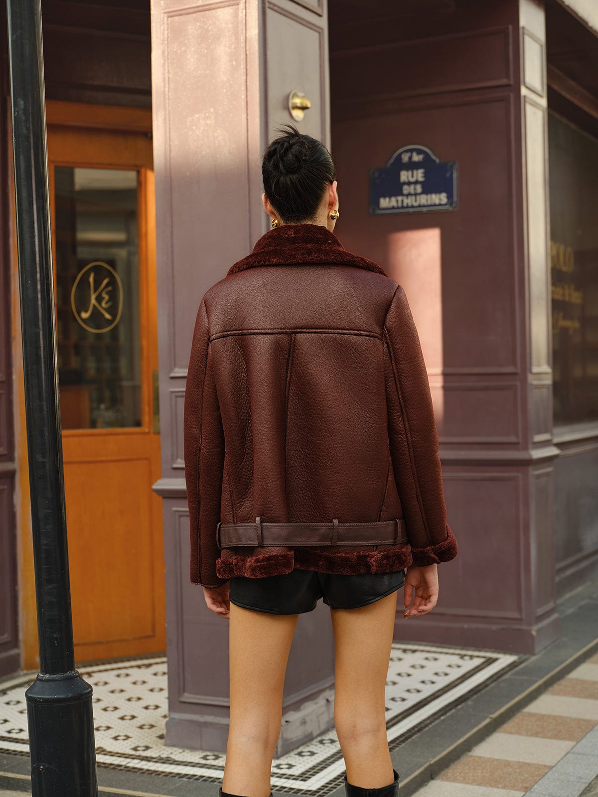 Robin | Women's Oversized Sherpa Jacket