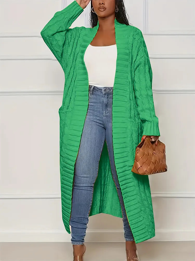 Deborah® | Chunky knit jacket with pockets