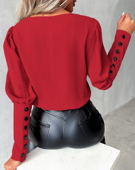 Brozek® | Blouse With Gigot Sleeves