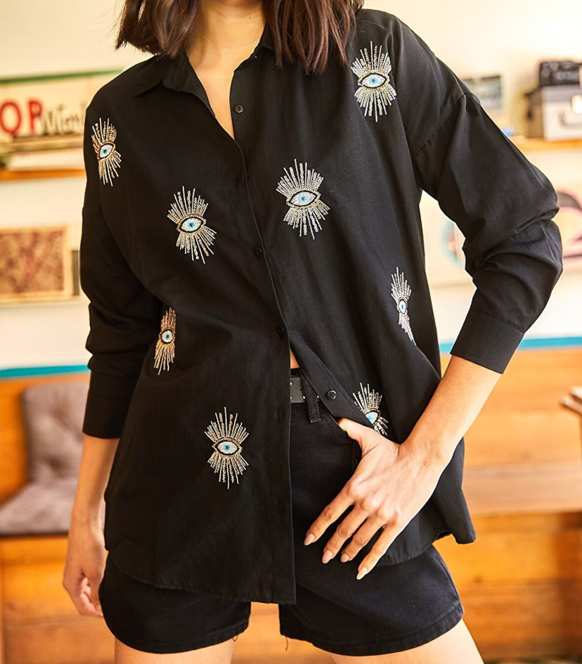 Bretele® | Trendy Creative Blouse Design Eyes For Women