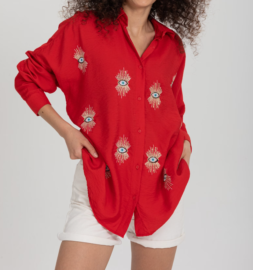 Bretele® | Trendy Creative Blouse Design Eyes For Women