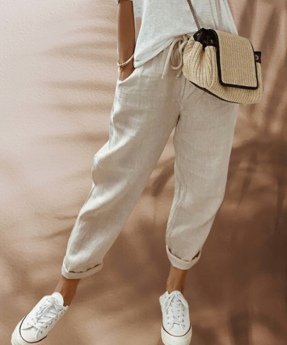 Ania® | Casual And Stylish Linen Trousers