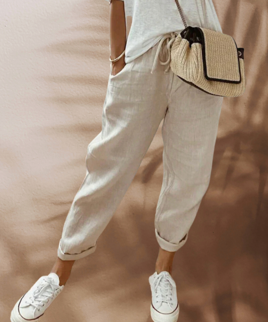 Ania® | Casual And Stylish Linen Trousers