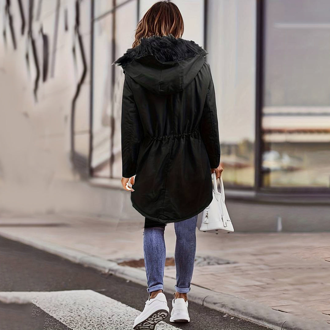 Elena® | Stylish women's winter coat with hood