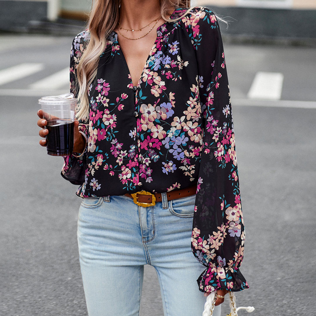 Breah® | Women'S Blouse With Floral Print