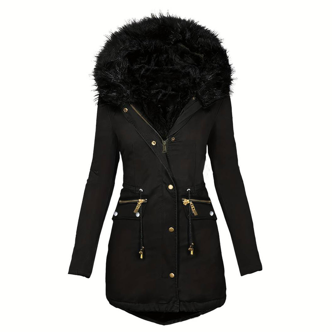 Elena® | Stylish women's winter coat with hood