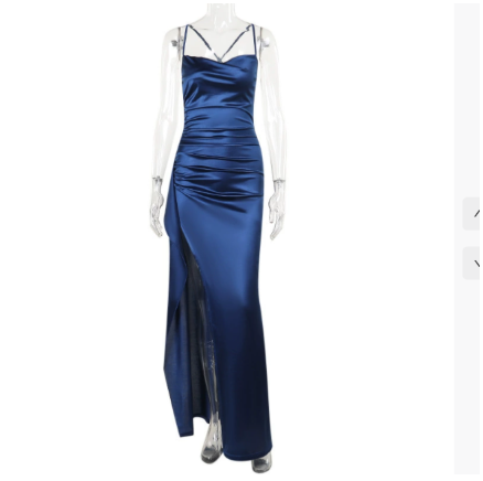 Lucia | Elegant Maxi Dress with High Slit