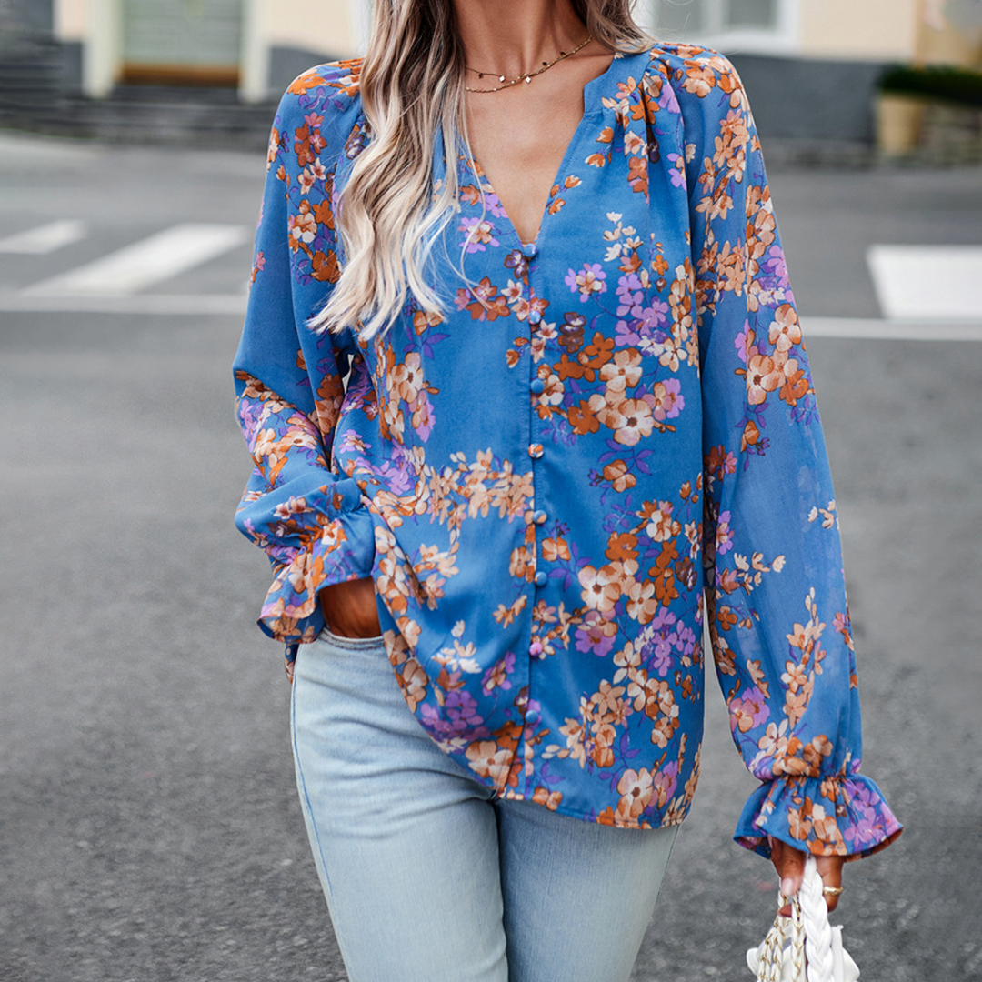 Breah® | Women'S Blouse With Floral Print