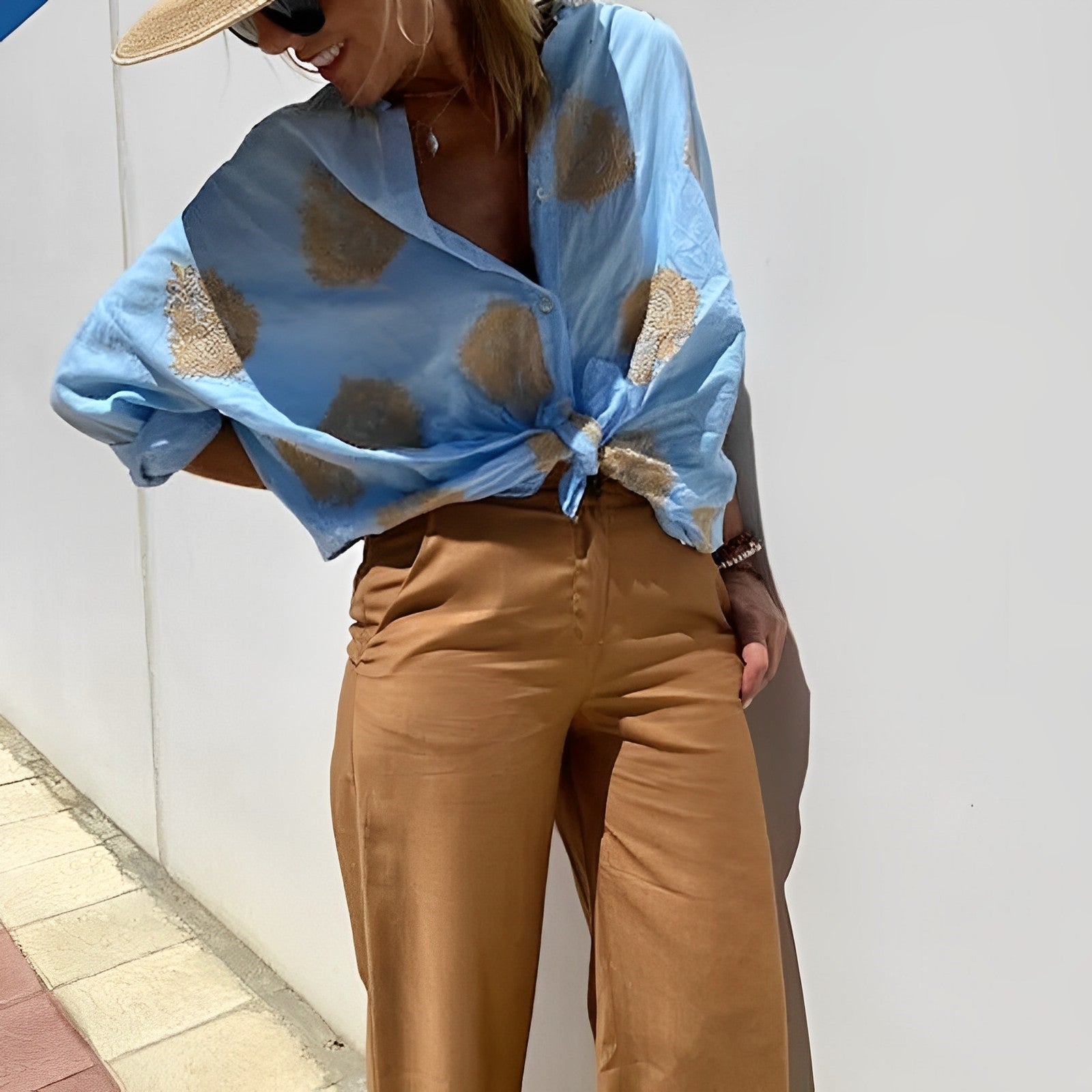 Paige | Stylish Button-Up Blouse for Women