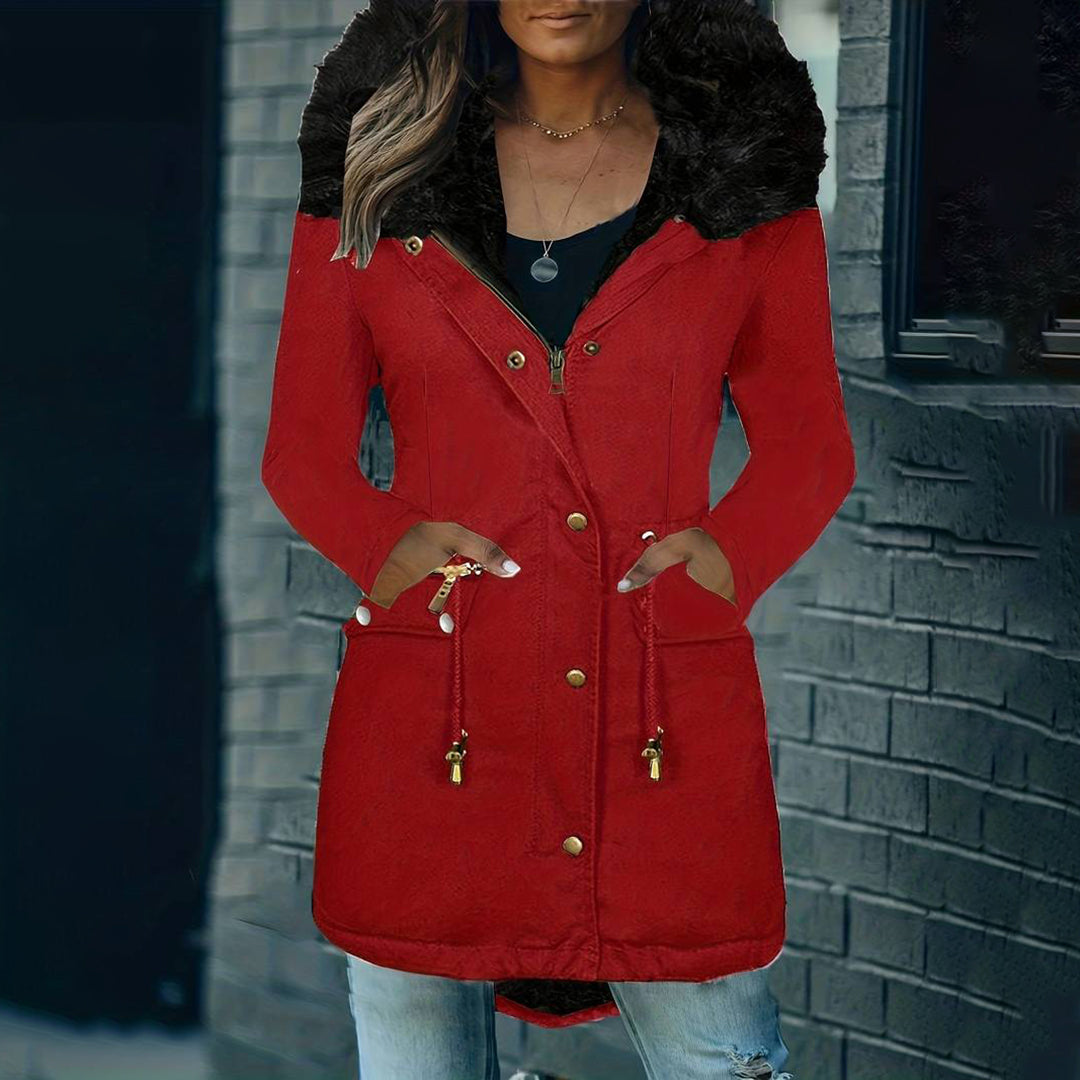 Elena® | Stylish women's winter coat with hood