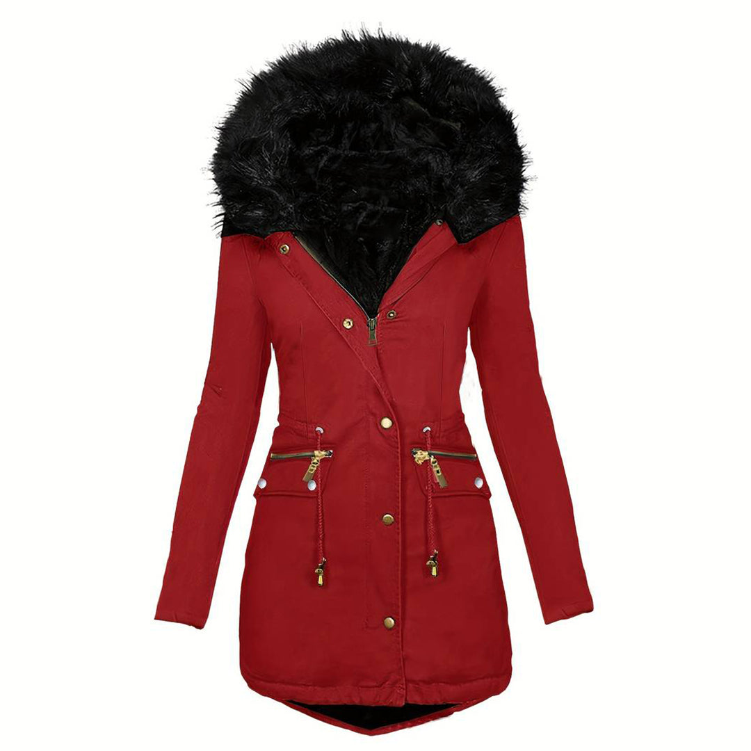 Elena® | Stylish women's winter coat with hood