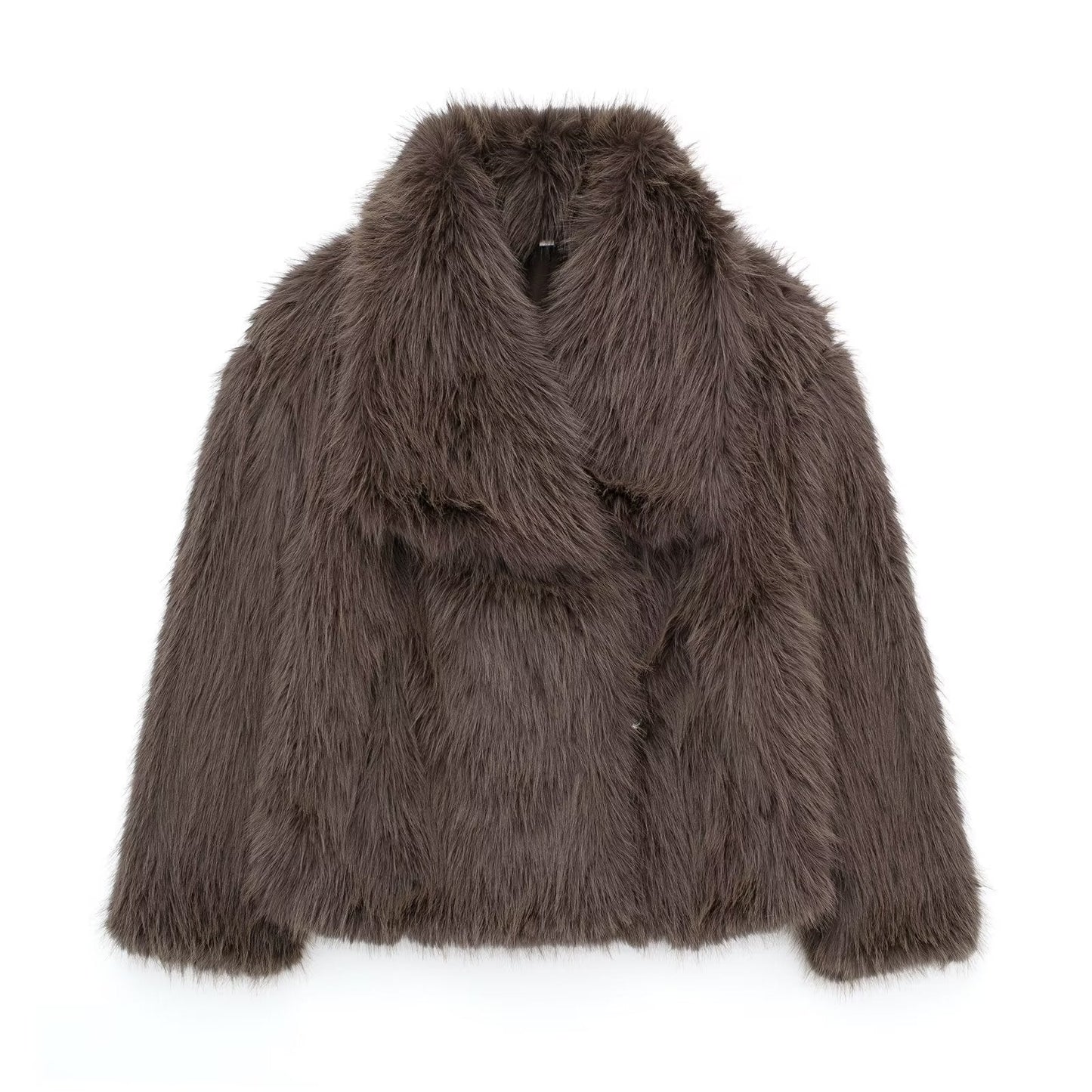 Celestina | Fur coat with lapel collar