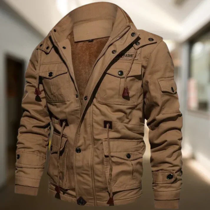 Preston | Men's Hooded Military Jacket