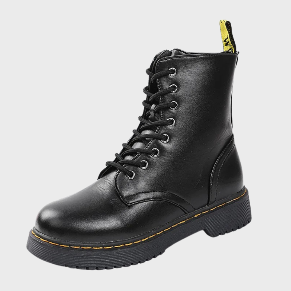 Kelsey | Women's Lace-Up Combat Ankle Boots
