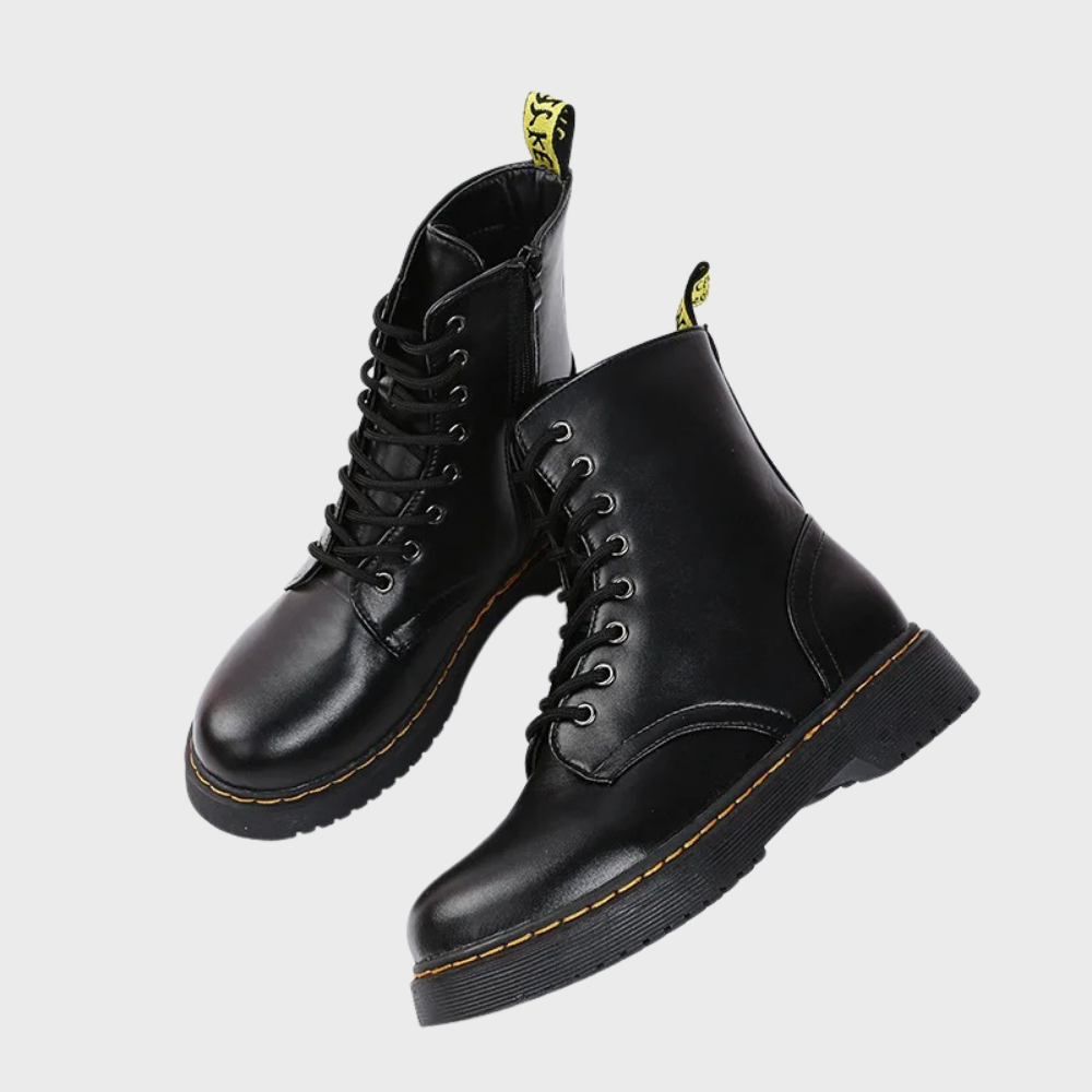 Kelsey | Women's Lace-Up Combat Ankle Boots