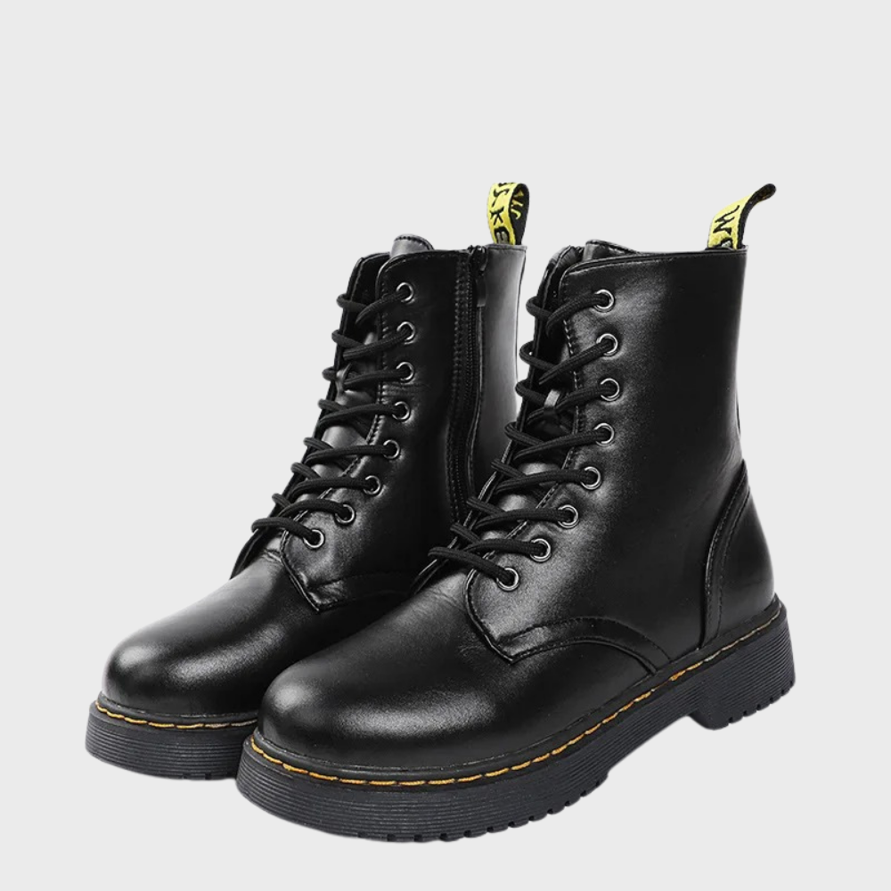 Kelsey | Women's Lace-Up Combat Ankle Boots