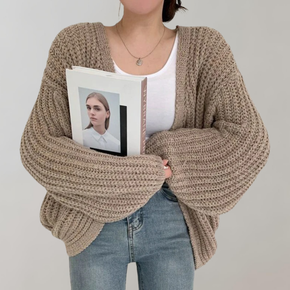 Rose | Women's Oversized Knit Cardigan