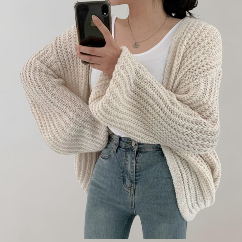 Rose | Women's Oversized Knit Cardigan