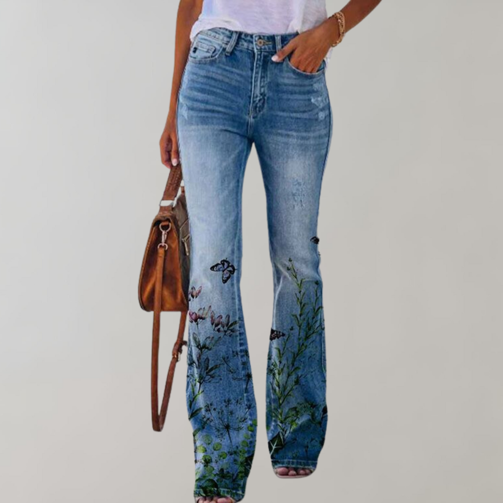 Concetta® | Floral Print Jeans