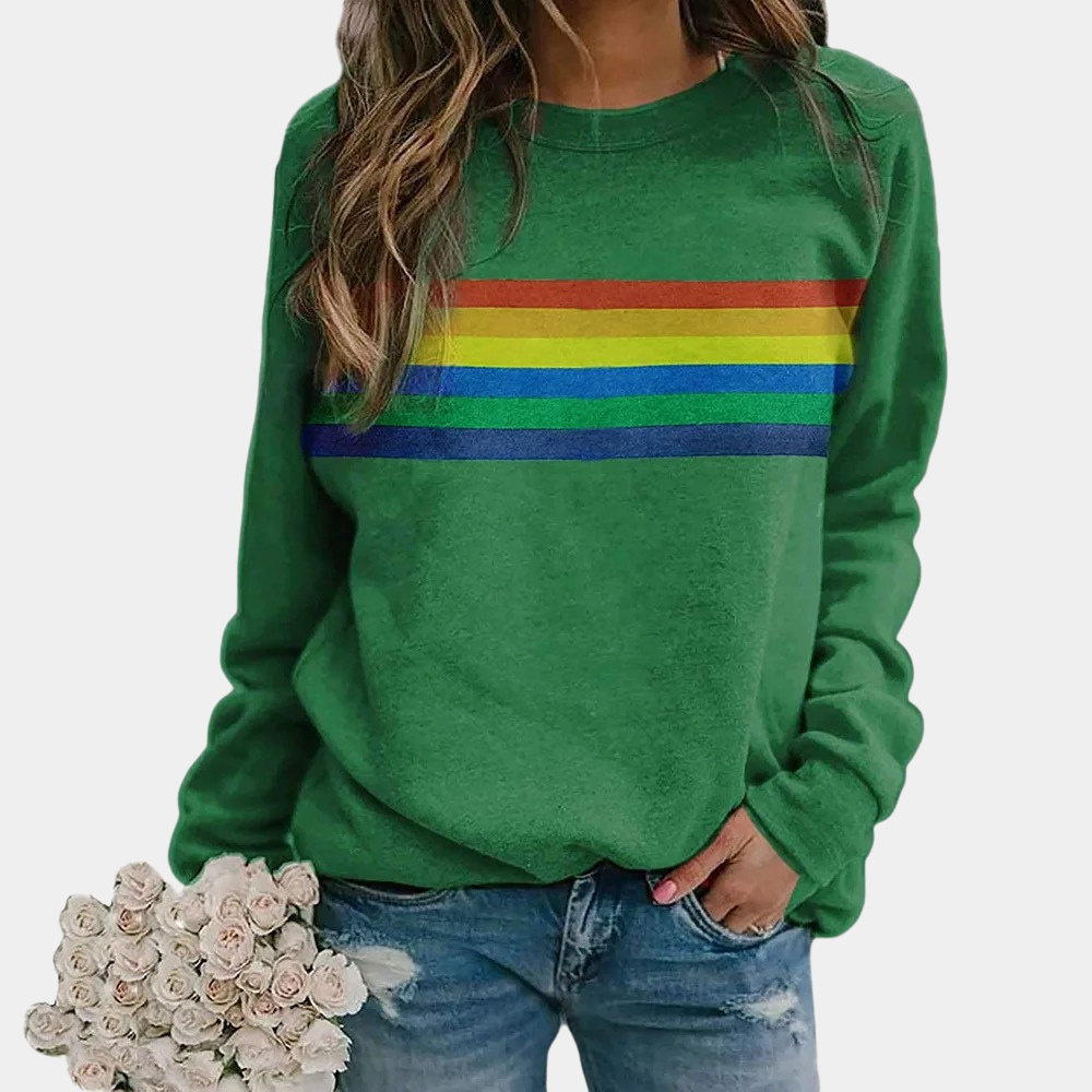 Tabitha | Women's Long Sleeve Crewneck Sweatshirt