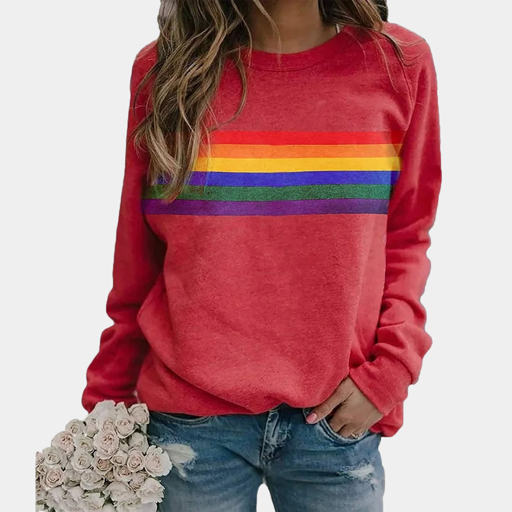 Tabitha | Women's Long Sleeve Crewneck Sweatshirt