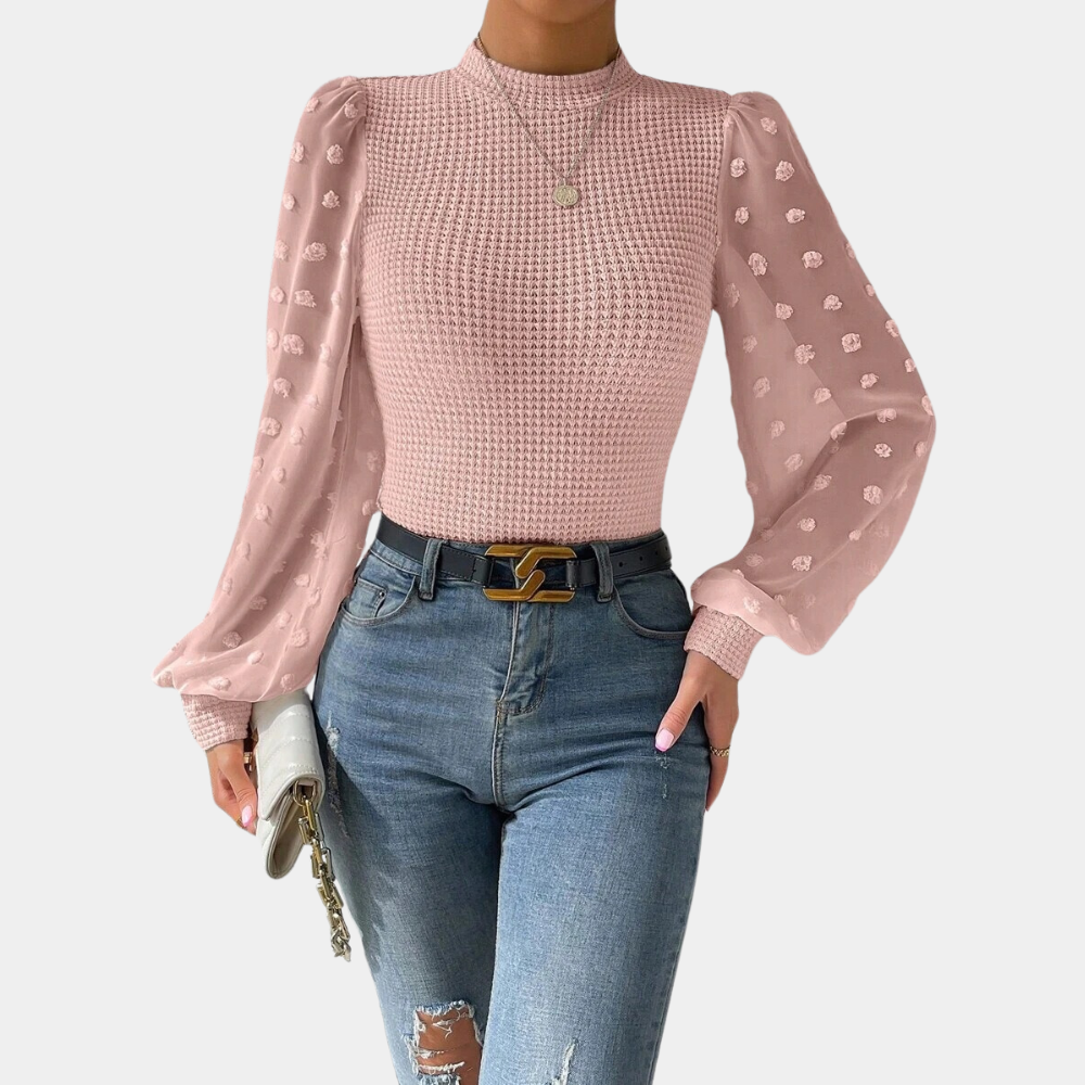 Briselda® | Elegant Women'S Blouse With Puff Sleeves