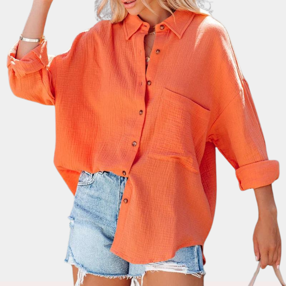 Bianca® | Casual and stylish summer blouse for women with a practical pocket